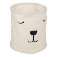 SPIELZEUGKORB Bouclé-Optik Toy 35/35/40 cm - Beige, Textil (35/35cm) - Atmosphera for kids