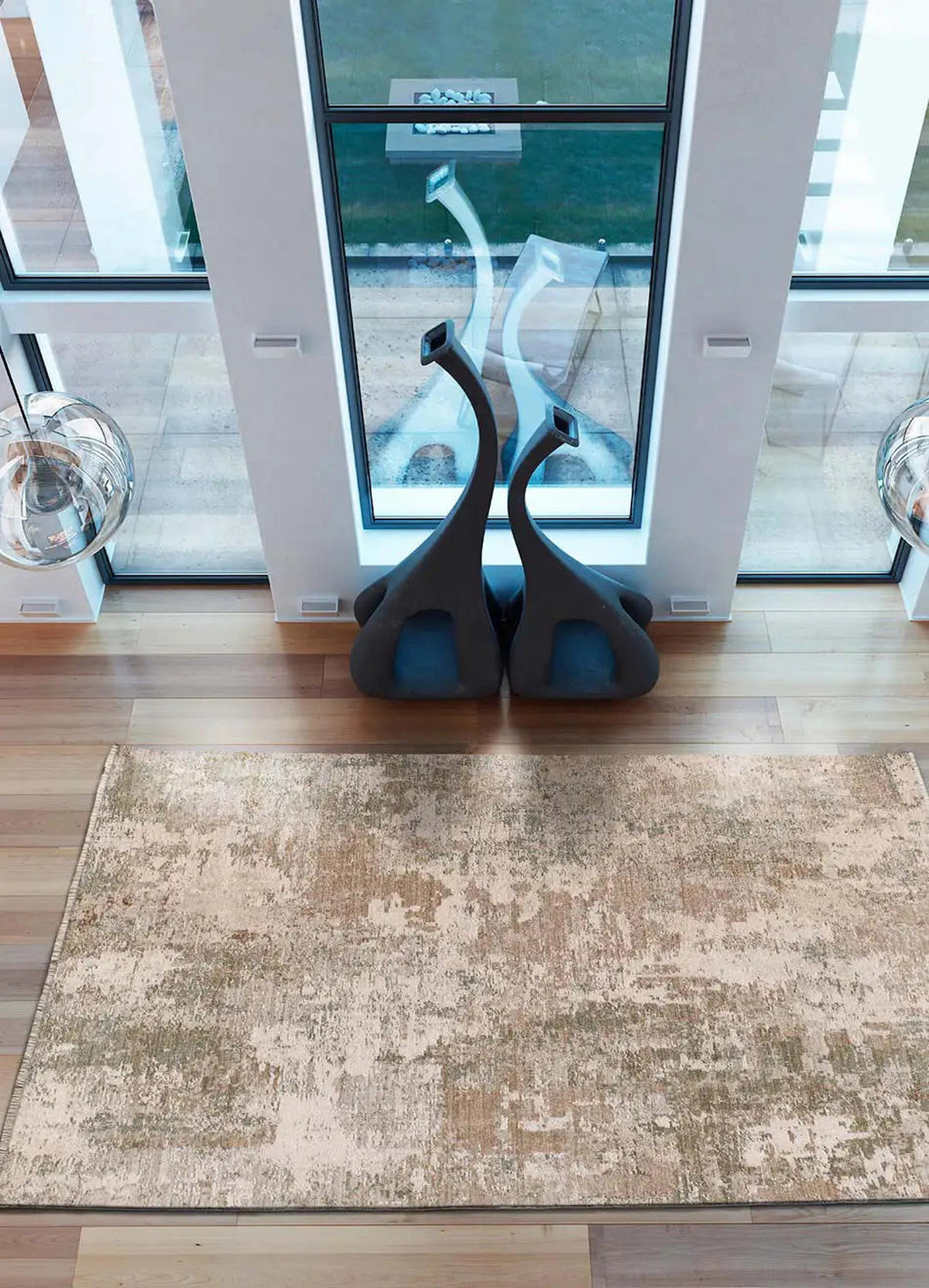KURZFLORTEPPICH Beige / Grün Ona 200/290 cm - Beige/Grün, Naturmaterialien/Textil (200/290cm) - Atticgo