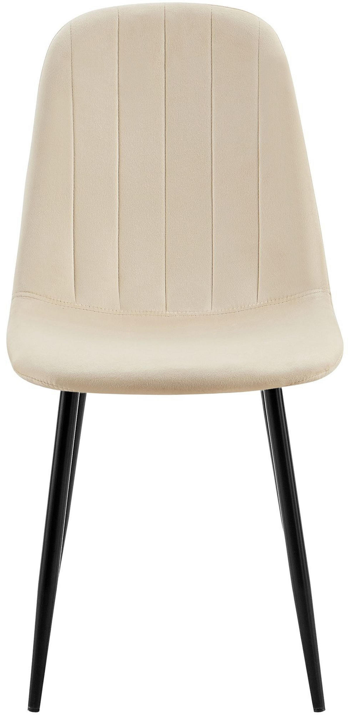 ESSZIMMERSTUHL Baxter 88x45x54 cm creme - Creme, Metall (45/88/54cm) - furnicato