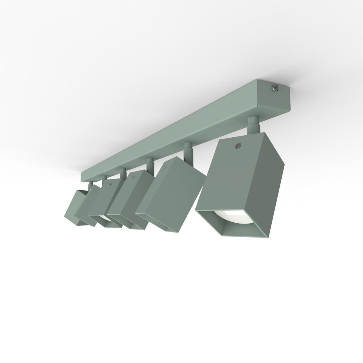 DECKENLEUCHTE - Grau, Metall (6/90/18cm) - Lumicom