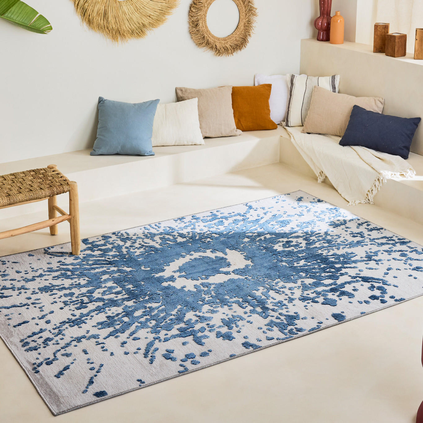 IN & OUTDOOR TEPPICH 266/380 cm GARDEN Blau - Blau, Textil (266/380cm) - Nazar Rugs