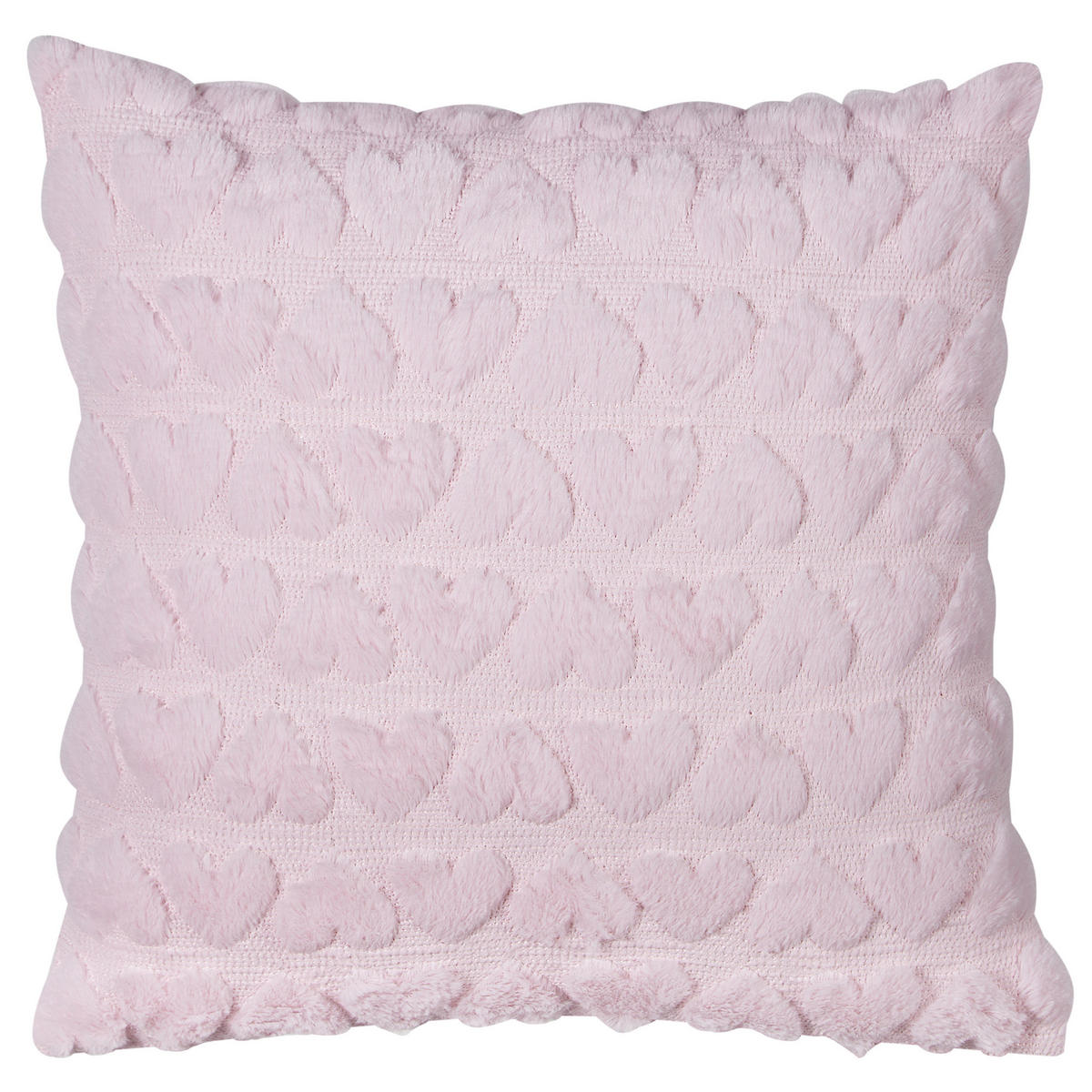 DEKOKISSEN 2er-Set Rosa 45/45 cm Astrantia - Pink, Textil (45/45cm) - Beliani