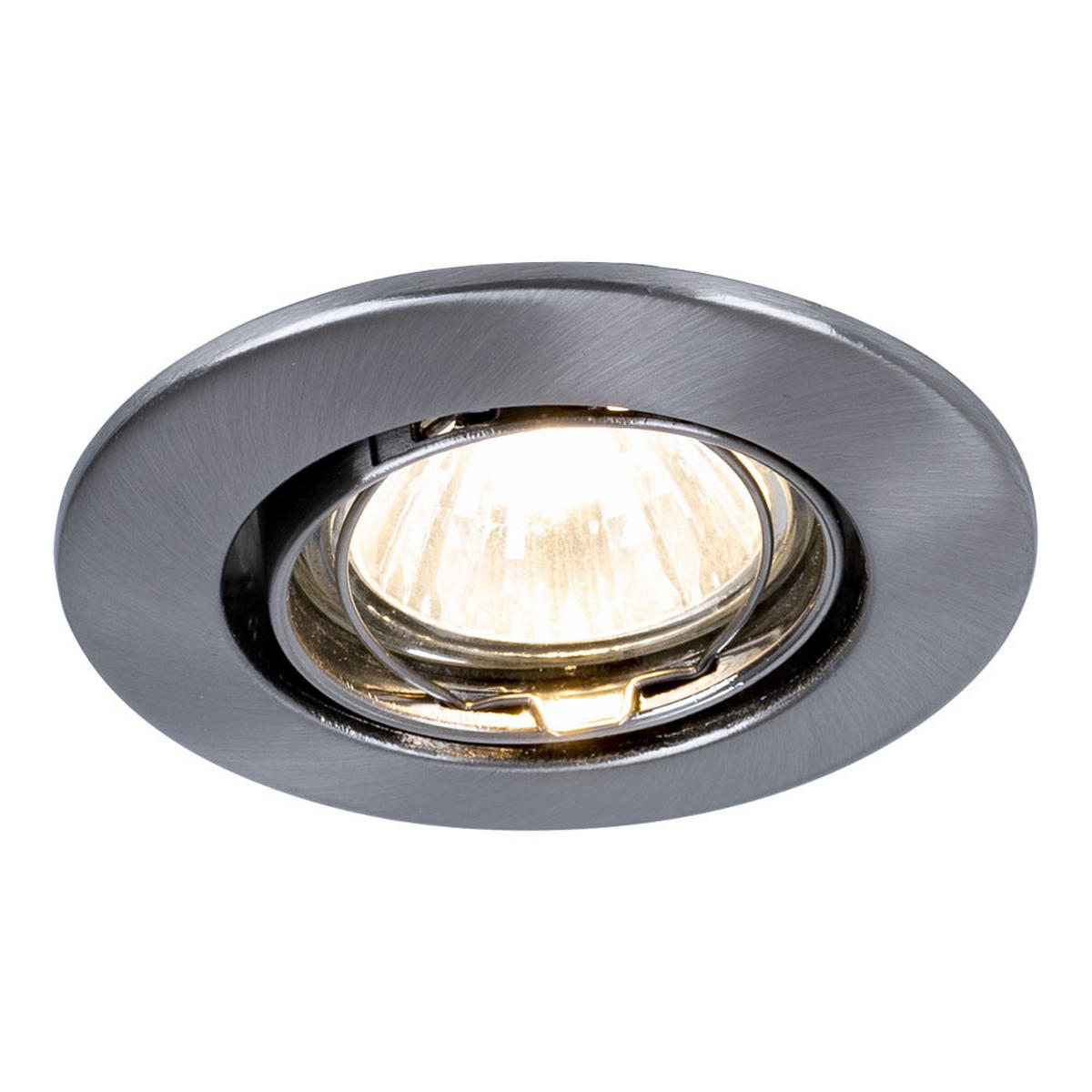 LED DECKENLEUCHTE PREMIUM LINE Silber Metall - Silberfarben, Glas (6.5/6.5/5cm)