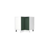 ECKUNTERSCHRANK DRP P/L - ARVION - Raumwunder für Ecken - Grün, Holz/Metall (86.4/82/86.4cm) - ROYAL24_MARKT