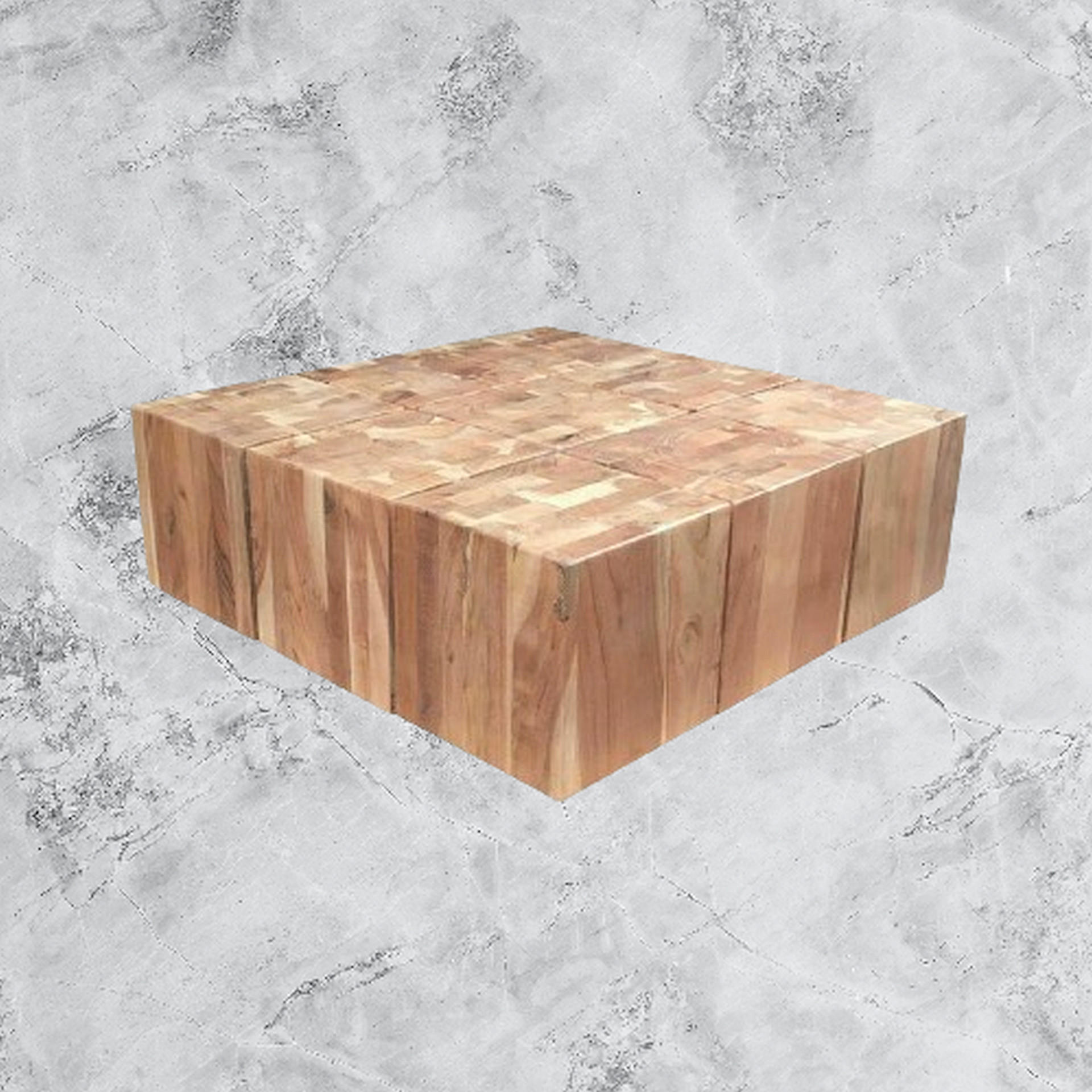 COUCHTISCH Surat - Akaziefarben, Holz (80/80/28cm) - Sedex