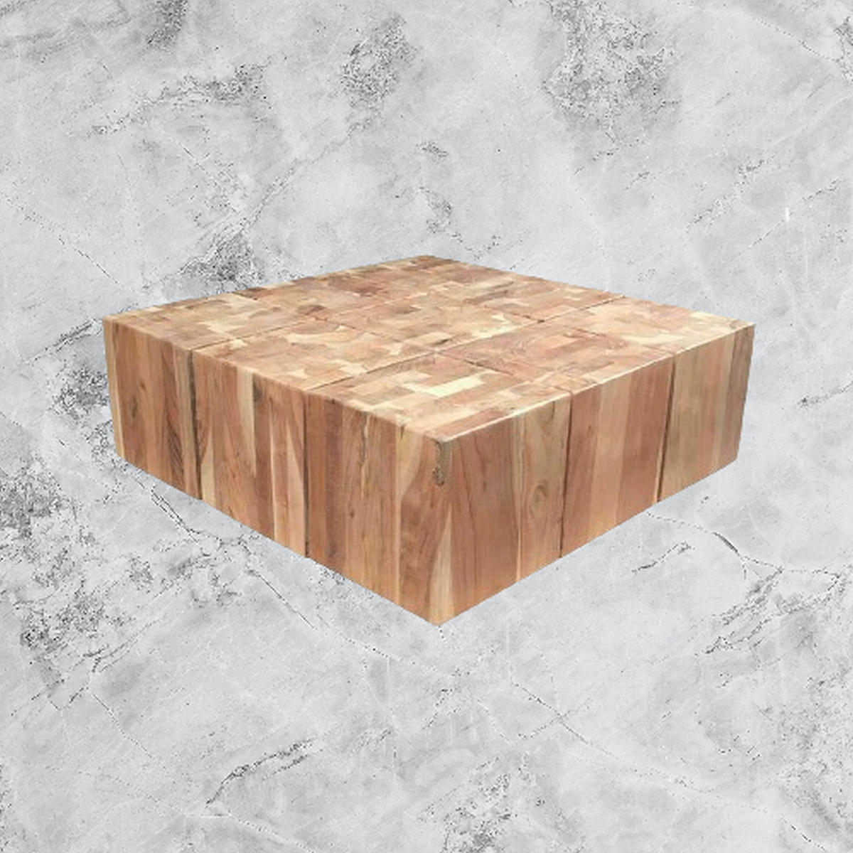 COUCHTISCH Surat - Akaziefarben, Holz (80/80/28cm) - Sedex