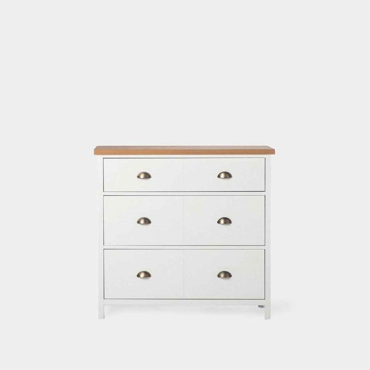 KOMMODE MIT SCHUBLADEN Marais Zweifarbig 100 cm x 95 cm - Multicolor, Holzwerkstoff (100/95/40cm)