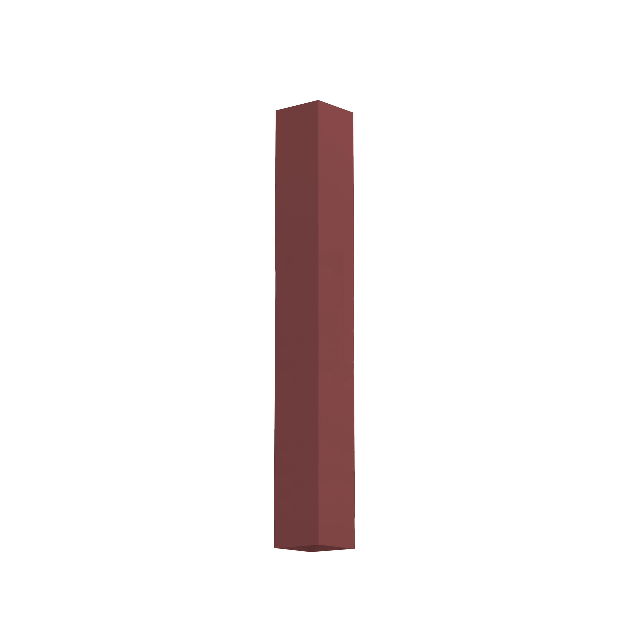 DECKENLEUCHTE - Rot, Metall (6/6/60cm) - Lumicom