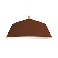 HÄNGELEUCHTE - Dunkelbraun, Metall (50/50/17cm) - Lumicom