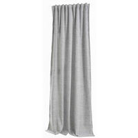 VORHANG 2ER SET MONTANA HxB 245x140 cm Weiß Schwarz - Weiß, Textil (140/245cm) - Gardinenbox