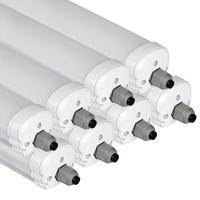 LED DECKENLEUCHTE Grau Aluminium 8er Set - Grau, Kunststoff (120/8.6/7cm)