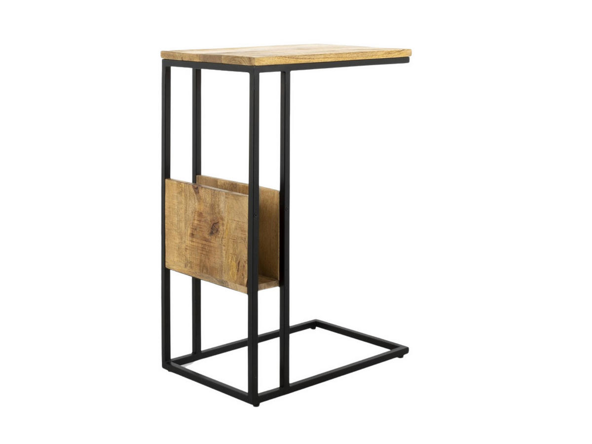 BEISTELLTISCH Rek Mangoholz 45 cm / 29 cm Natur - Naturfarben, Holz (29/45/69cm) - Villa Möbel