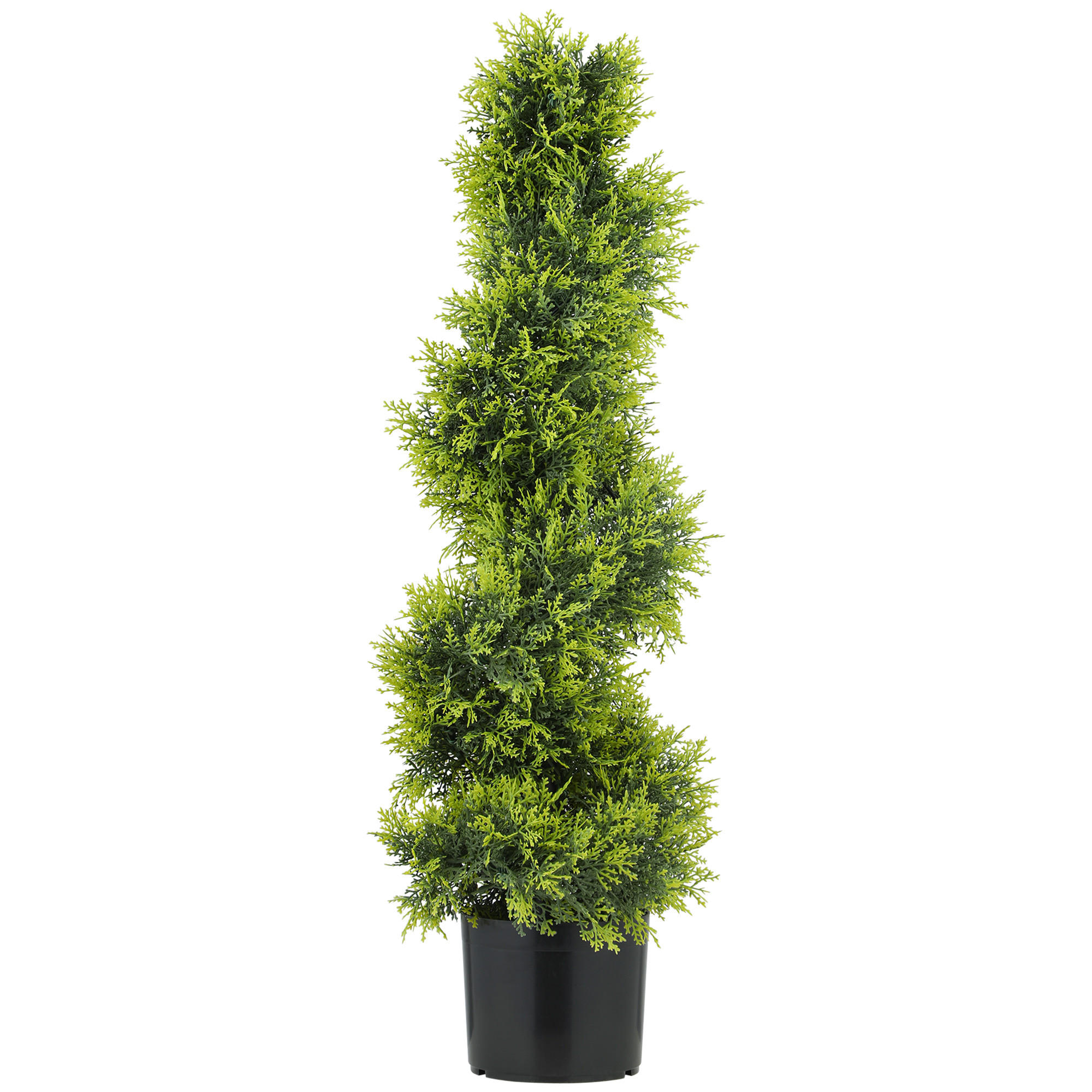 KÜNSTLICHE Pflanzen Grün 16.5/16.5/90.0cm - Grün, Kunststoff (90cm)