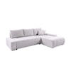 ECKSOFA mit Bettkasten Tragel L, Ecru - Ecru, Textil (185/265cm) - Meblito