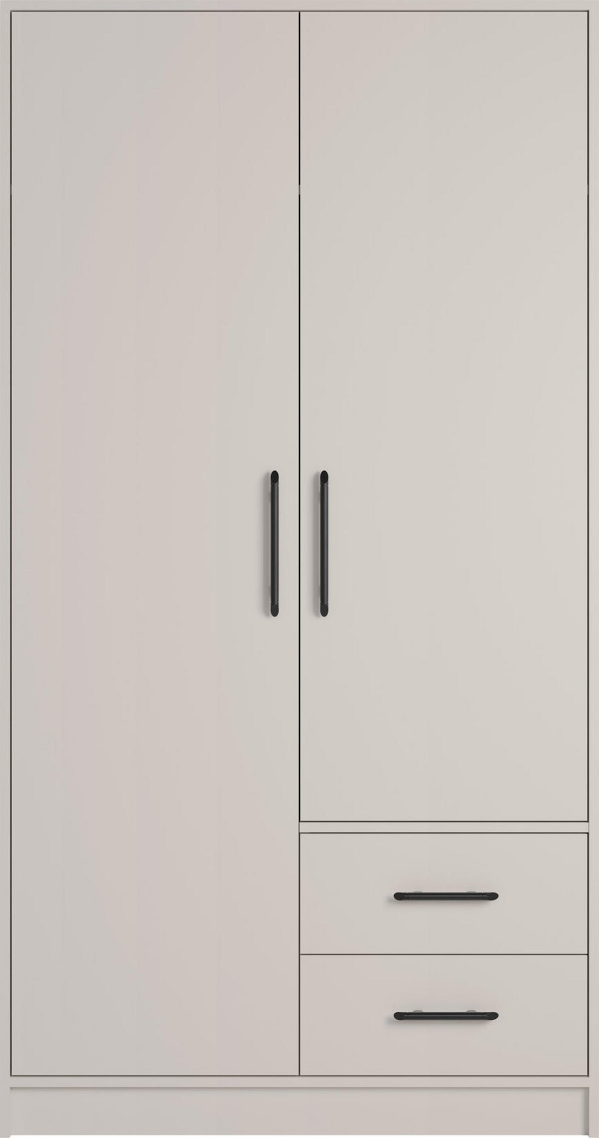 DREHTÜRENSCHRANK VANO 100/190/56cm 2-türig Kaschmir - Kaschmir, Holzwerkstoff (100/190/56cm) - MASSENO
