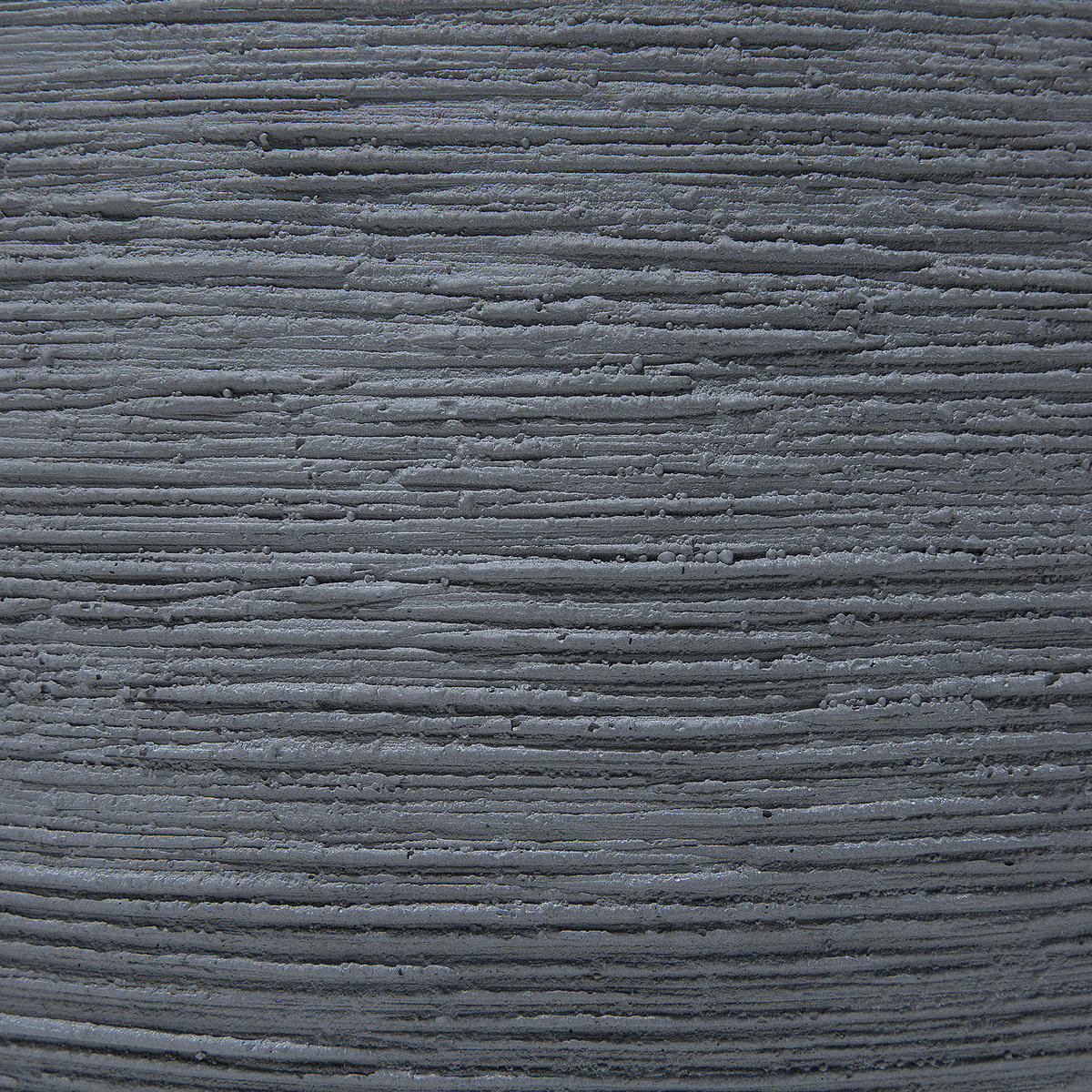 BLUMENTOPF grau rund 50/50/39 cm Zakros - Grau, Naturmaterialien (39cm) - Beliani