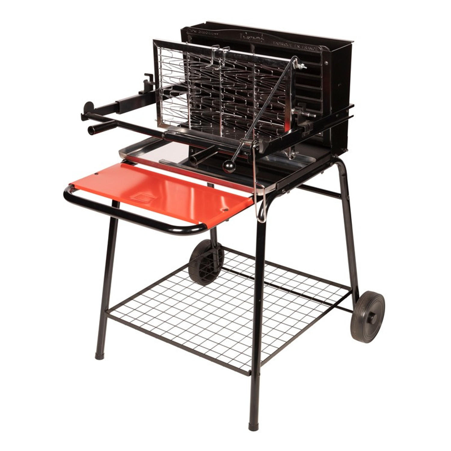 HOLZKOHLEGRILL Raymond Schwarz - Schwarz, Metall (86/100.5/71cm)