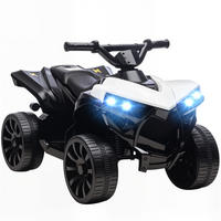 KINDER QUAD mit Scheinwerfer Weiß - Weiß, Metall (70/42/45cm) - AIYAPLAY