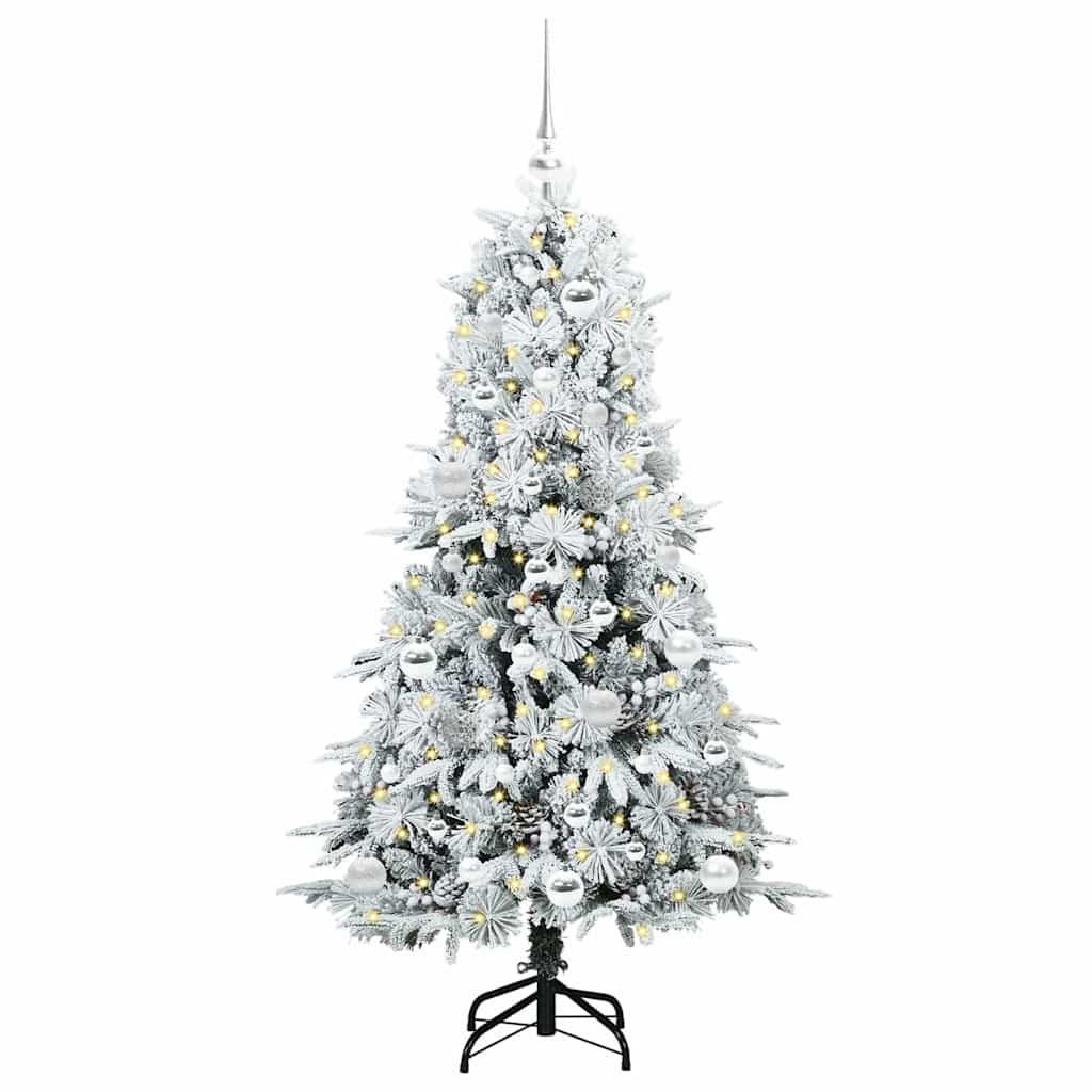 vidaXL Weihnachtsbaum Weiß 150 cm