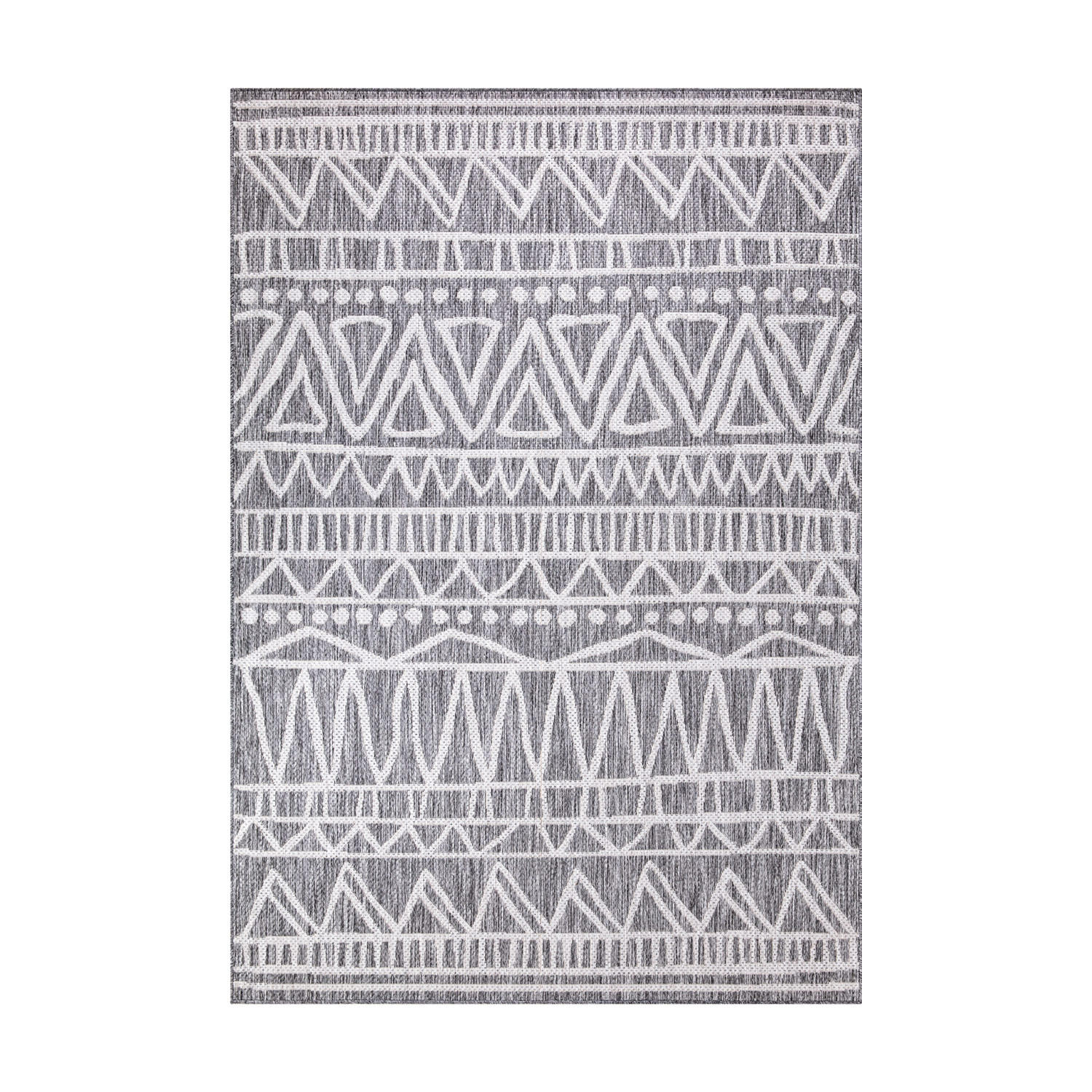 OUTDOOR-TEPPICH Sun 476 Grau 200x290 cm - Grau, Textil (200/290cm) - carpet city