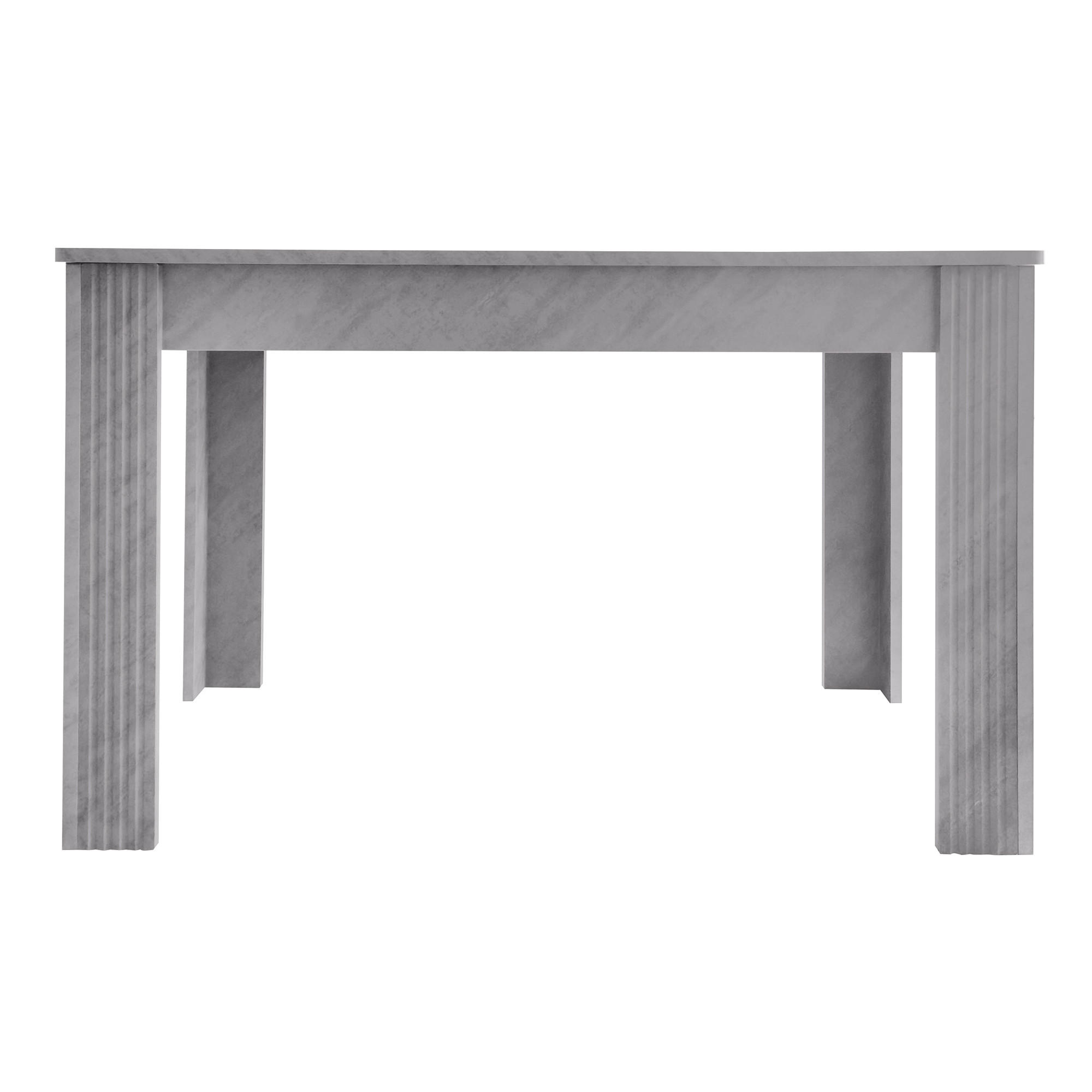 XXXLutz Esstisch Grau 65x75x116 cm