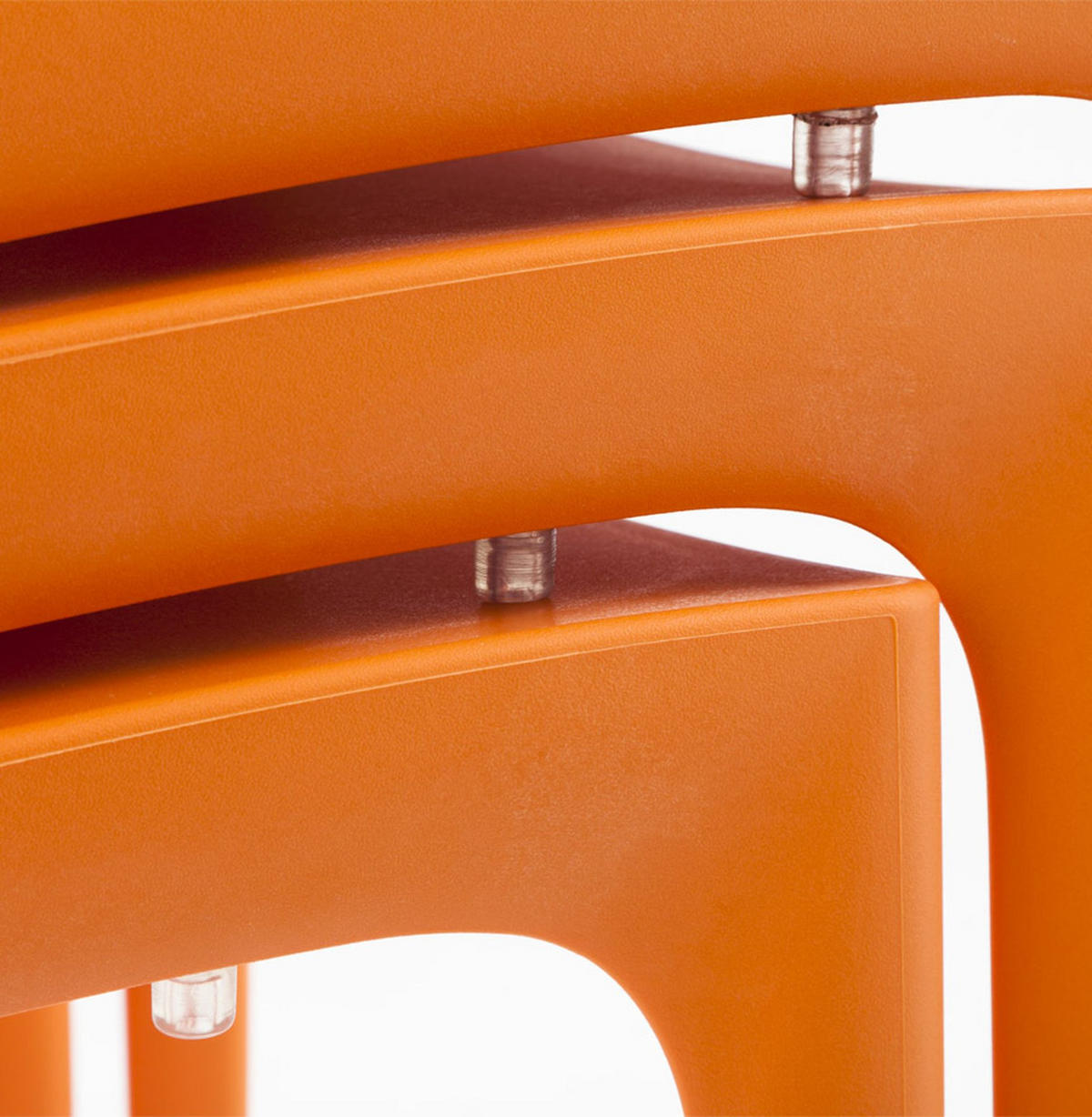 STUHL ENZO Oranger - Orange, Kunststoff (44/81/45cm) - Légia Home