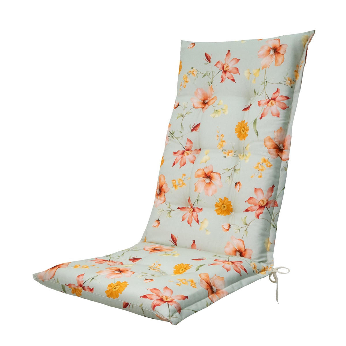 GARTENSTUHLKISSEN Florina 123/50 cm 4er-Set - Orange, Textil (50/7/123cm) - Madison
