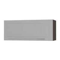 KLAPPHÄNGESCHRANK Kvantum W4B/90-AV Dust Grey Matt / Lava Matt 90 / 32,5 / 36cm - Dunkelgrau/Grau, Holz/Holzwerkstoff (90/36/32.5cm) - Feldmann-Wohnen