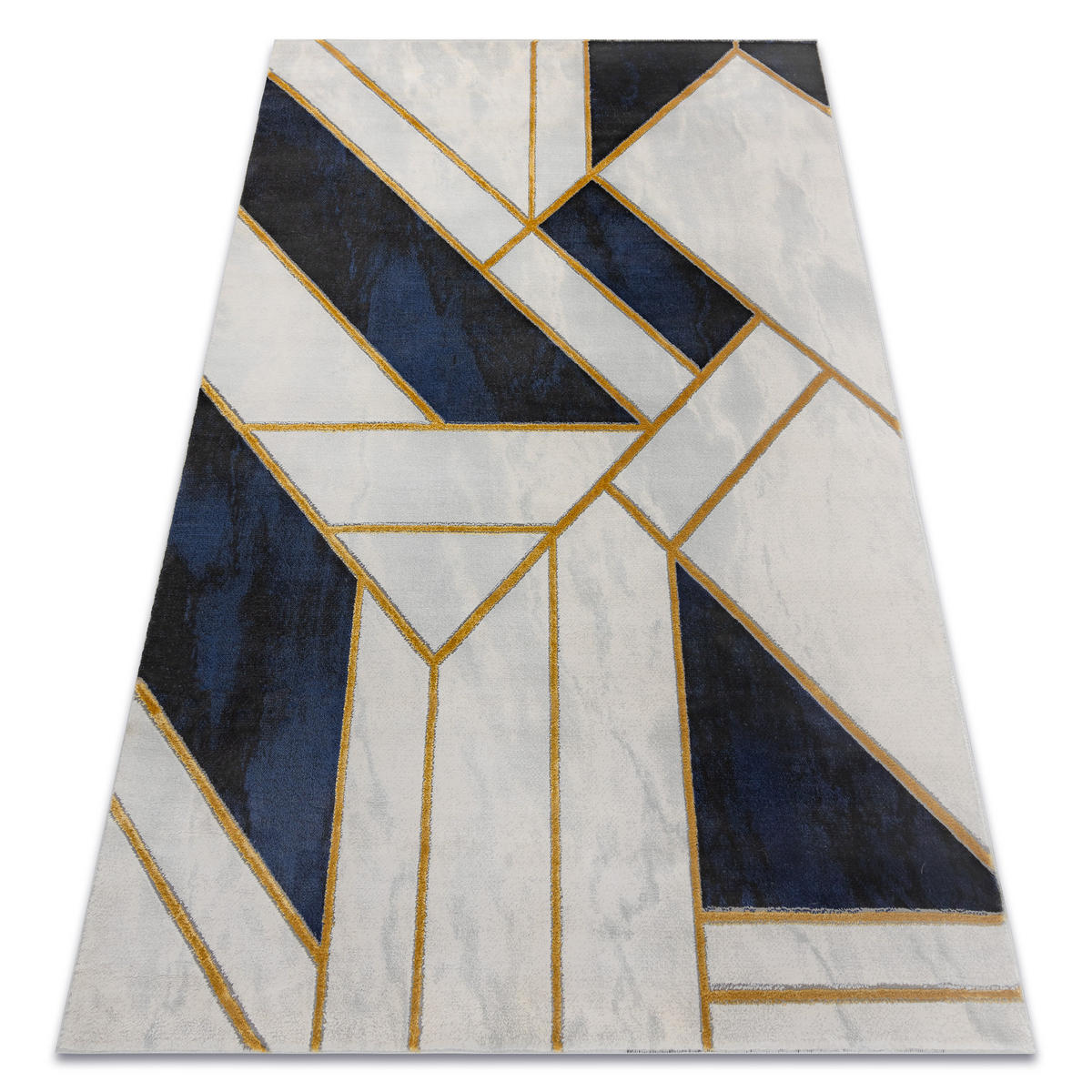 TEPPICH Emerald 120/170 cm - Blau, Textil (120/170cm) - rugsX