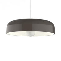 HÄNGELEUCHTE Tuzzi - Graubraun, Metall (40/40/10cm) - Lumicom