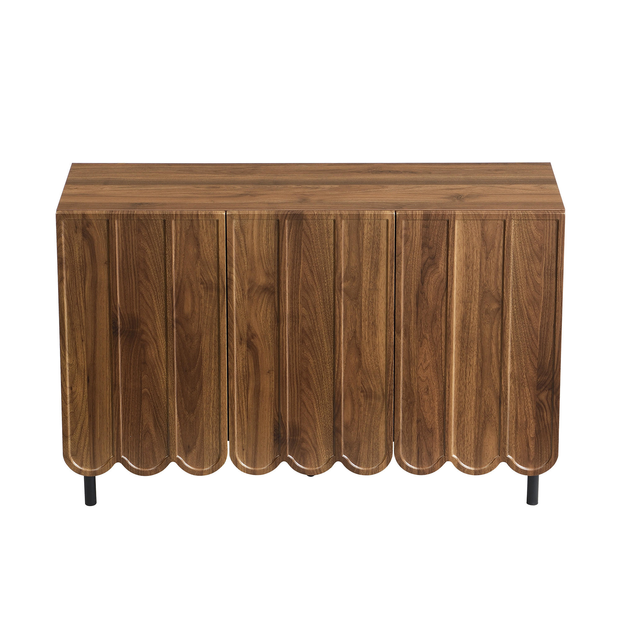 SIDEBOARD Walnussfarben 120/35/80 cm - Walnussfarben, Holzwerkstoff (120/80/35cm) - PANGIVO