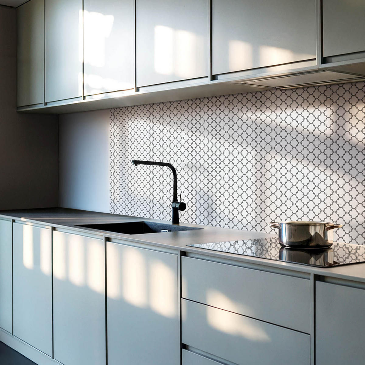 WANDPANEEL 6x 60x30 cm selbstklebend Jornisse - Schwarz, Kunststoff (30/1.6/60cm) - Wallfluent