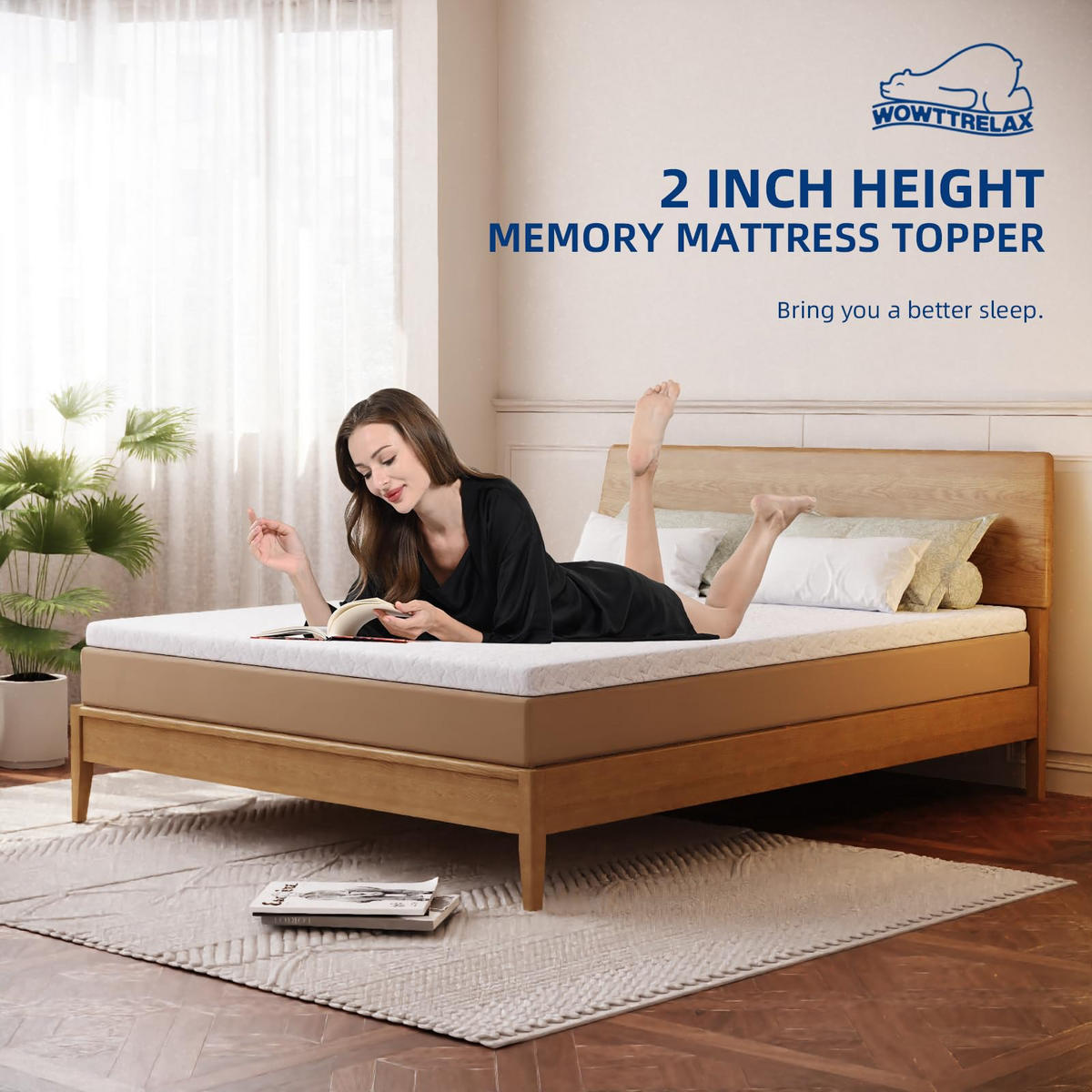 MATRATZE 140x200 cm 6 cm Komfortschaum Weiß - Weiß, Textil (140/200cm) - Rattrix