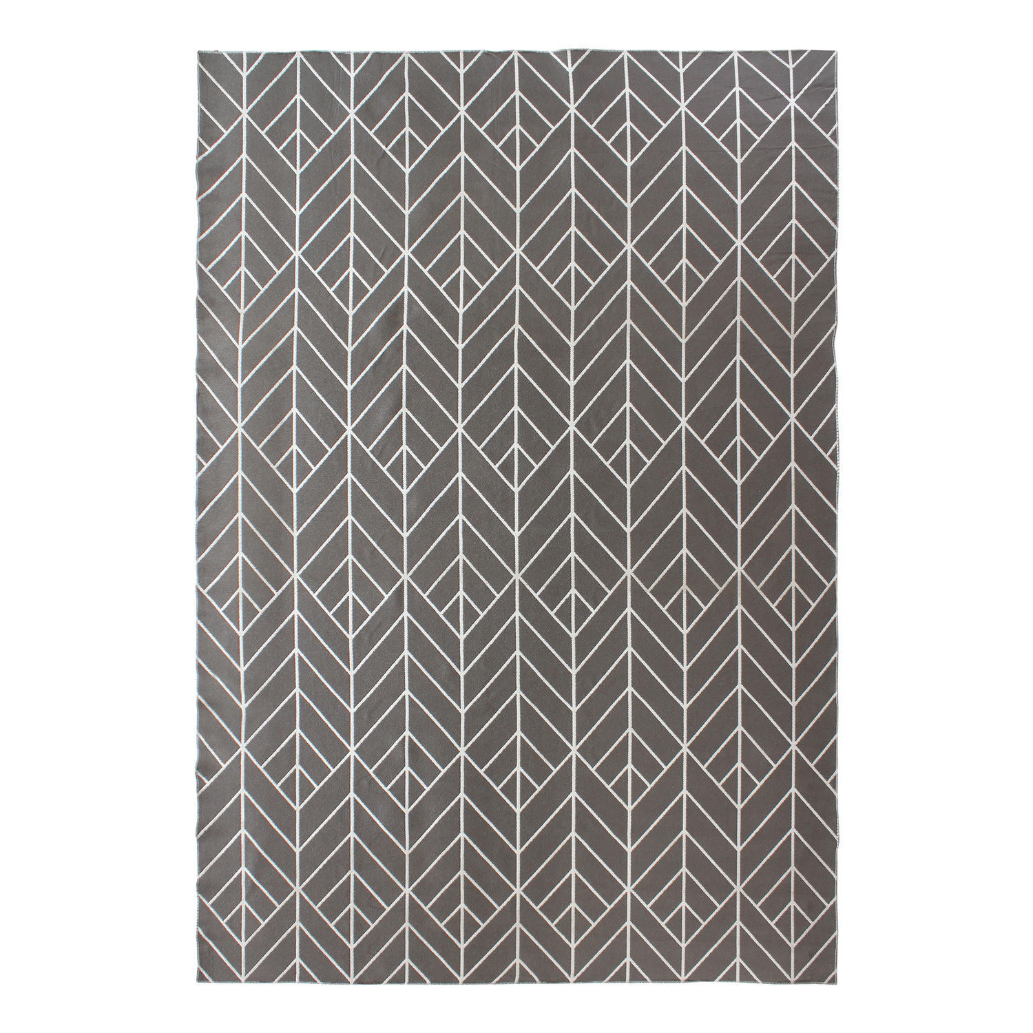 IN-/OUTDOORTEPPICH - Kunstfaser - Grau, Textil (190/290cm) - home24