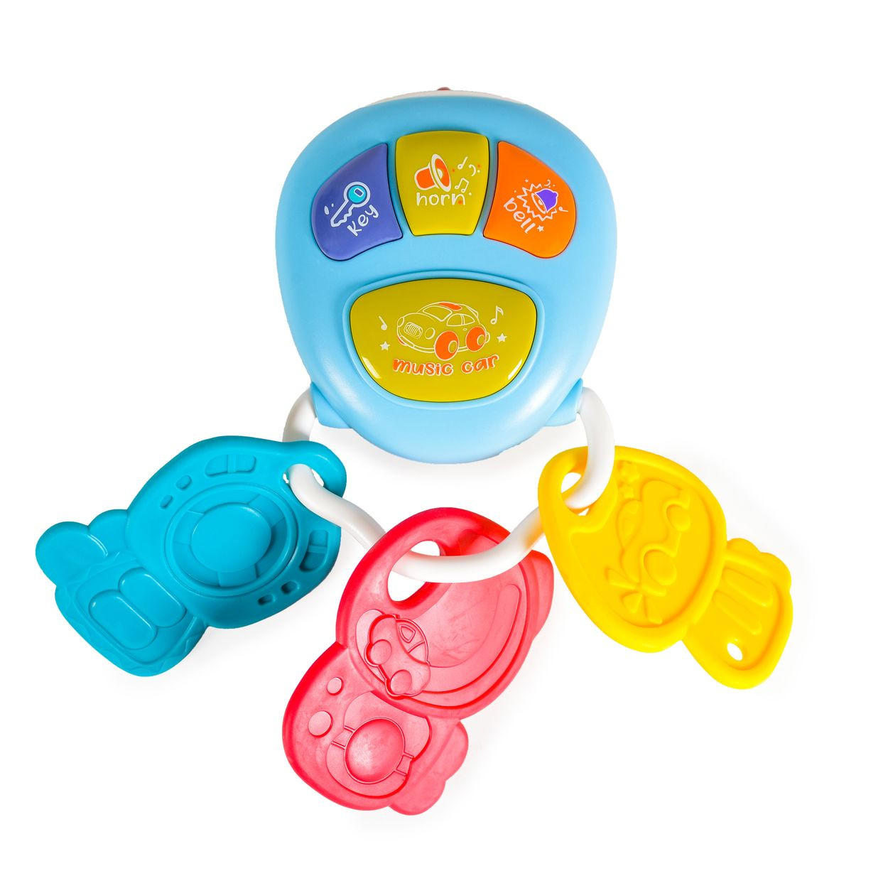 Moni Musikspielzeug Blau 8x17x6 cm