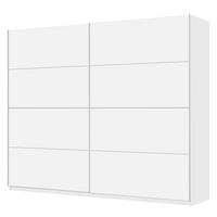 SCHWEBETÜRENSCHRANK - Weiß, Holzwerkstoff (270/222/68cm) - home24