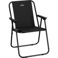 CAMPINGSESSEL bis 120 kg - Schwarz, Textil/Metall (54/74/51.5cm) - Outtec