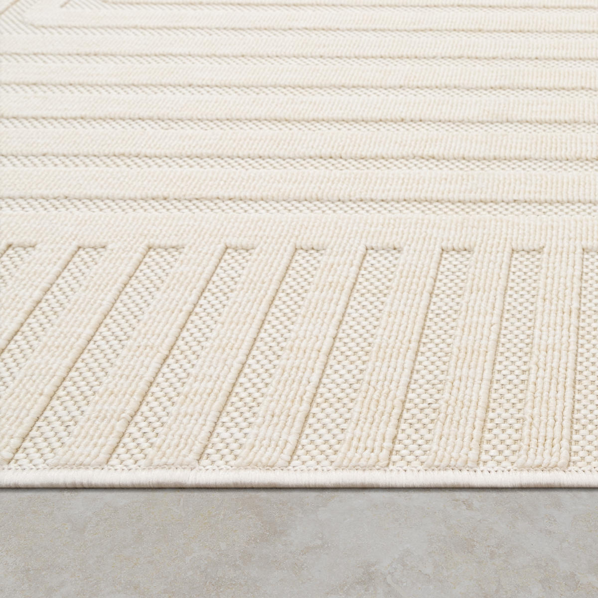 OUTDOORTEPPICH 160/230 cm Brugge 227 - Creme, Textil (160/230cm) - Paco Home