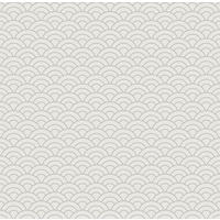 TAPETE Art Decó Muster 53 cm x 10 m - Grau, Papier (53/1000cm) - Sanders & Sanders