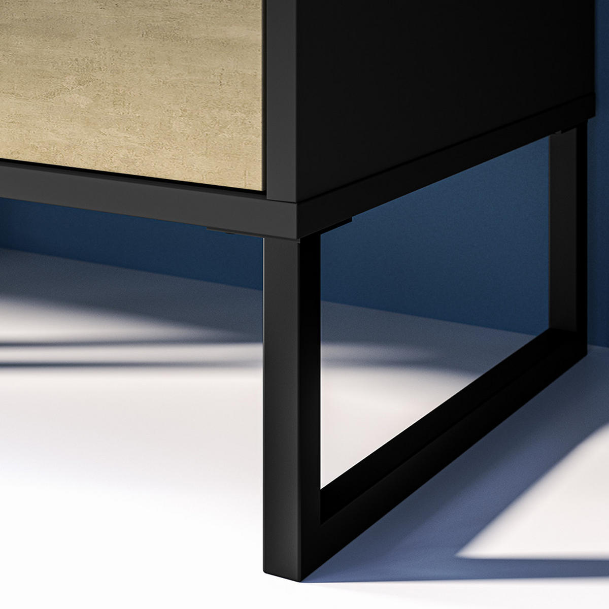 JUGENDZIMMER-SET 4-TLG. Casper-131 - Schwarz, Holzwerkstoff (410/190/55cm) - Lomado