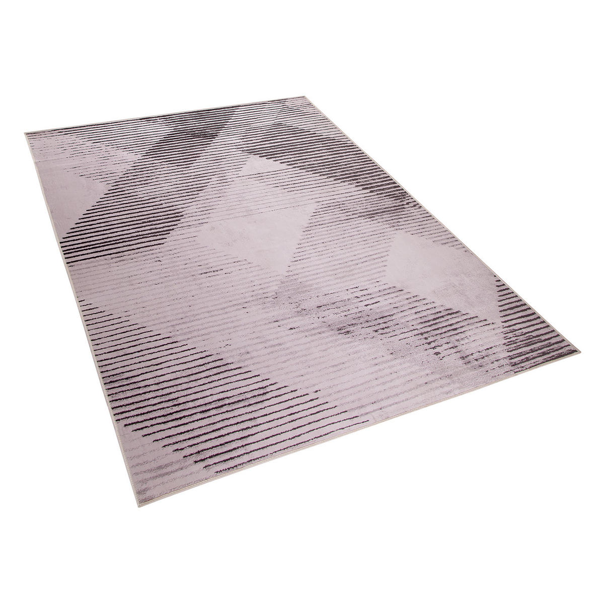 KURZFLOR-TEPPICH Kale 200/140 cm - Pink, Kunststoff (140/200cm) - Beliani