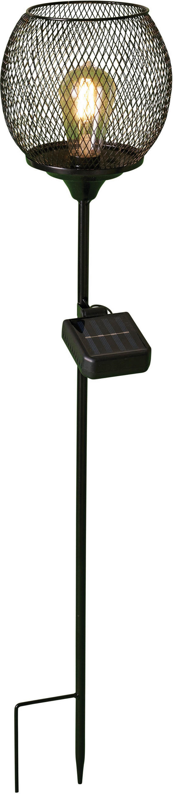 LED-SOLAR-GARTENSTÄBE - automatische Beleuchtung für stimmungsvolles Licht im Außenbereich, wetterbeständig - Weiß, Kunststoff (15/15/80cm) - Northpoint