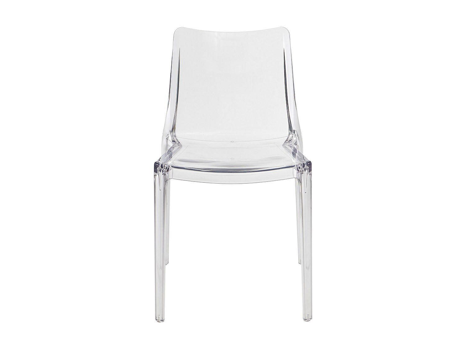 STUHL - 50 cmcm x 51 cmcm - Plastik - Transparent - RANKAZA - Transparent, Kunststoff (50/81/51cm) - Vente-Unique