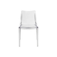 STUHL - 50 cm x 51 cm - Plastik - Transparent RANKAZA - Transparent, Kunststoff (50/81/51cm) - Vente-Unique