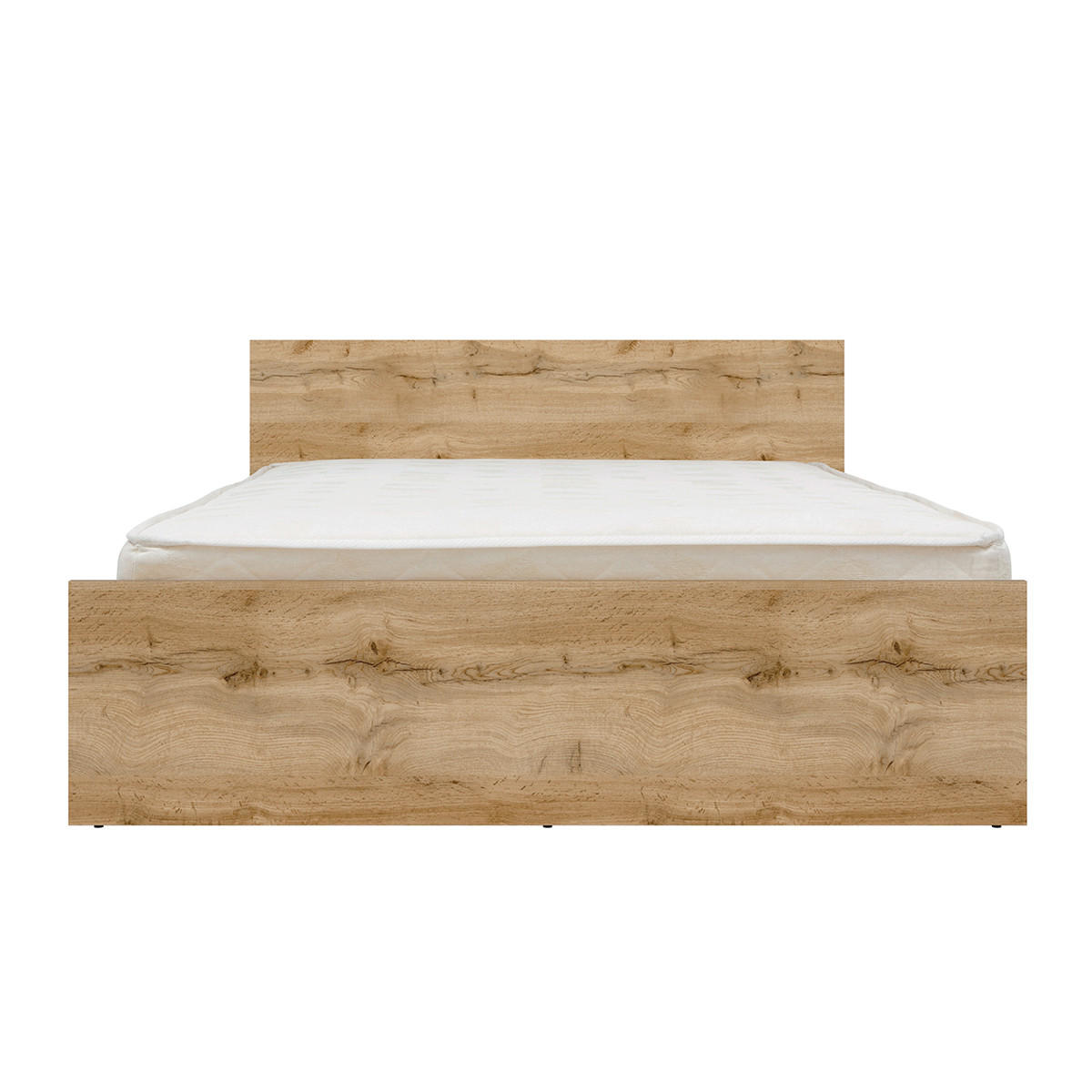 BETT 160/200 Selma Holz - Braun, Holzwerkstoff (160/200cm) - Petits-meubles