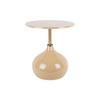 BEISTELLTISCH Kensi Braun 30/30/52 cm - Braun, Metall (30/30/52cm) - Leitmotiv