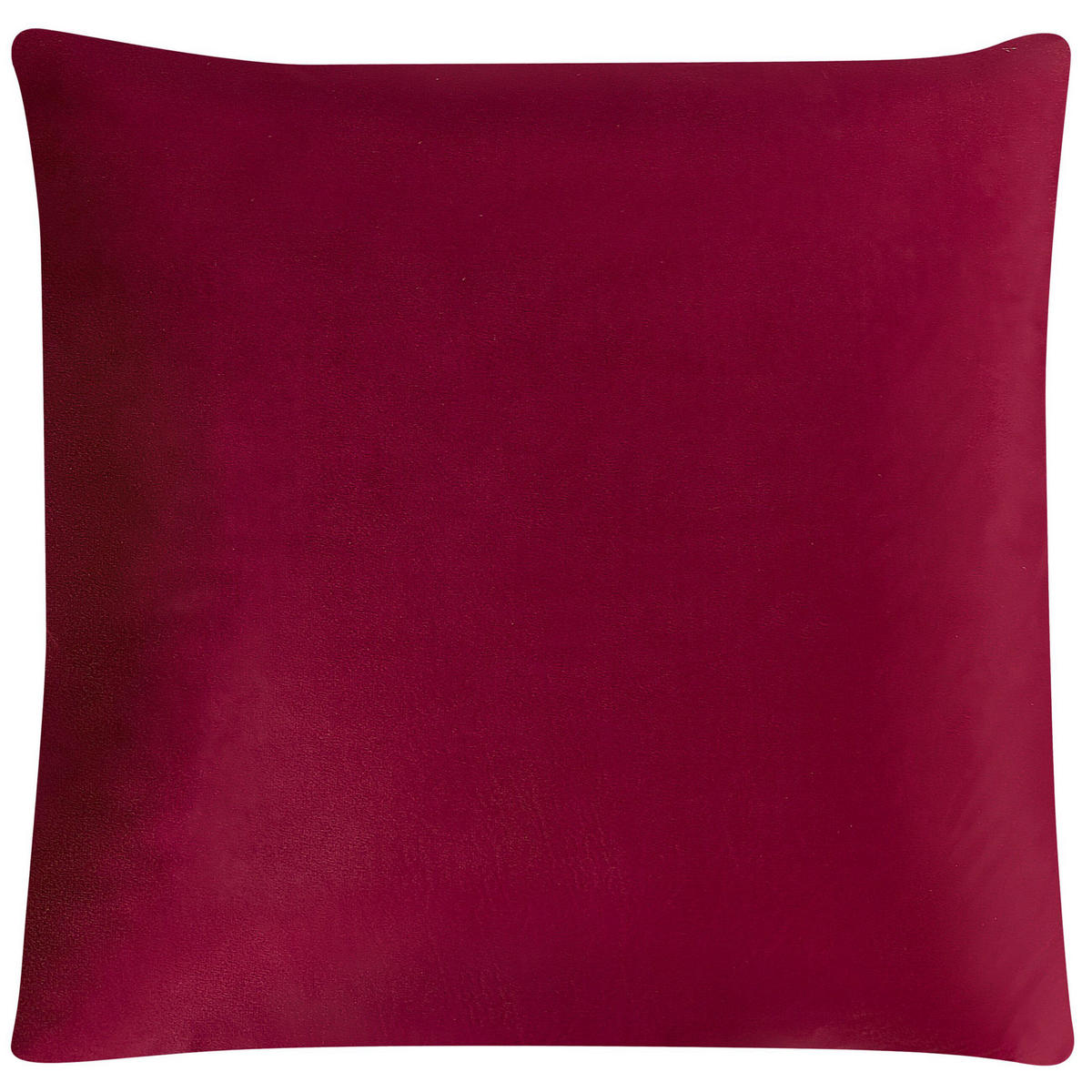 DEKOKISSEN 2er-Set Rot 45/45 cm Pinus - Rot, Textil (45/45cm) - Beliani