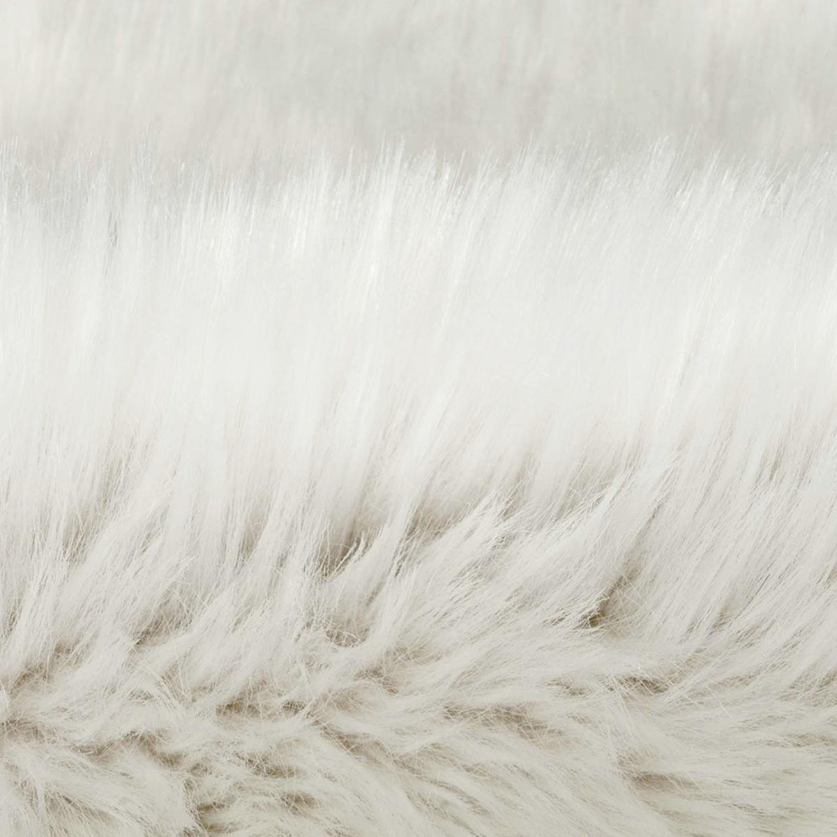 HOCHFLOR-TEPPICH Softa 800 Weiß 85x130xm - Weiß, Kunststoff/Textil (85/130cm) - carpet city