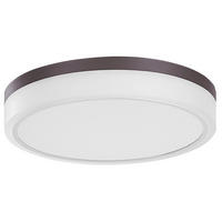 DECKENLEUCHTE Sakae 40/40/7 cm - Weiß, Metall (40/40/7cm) - Beliani