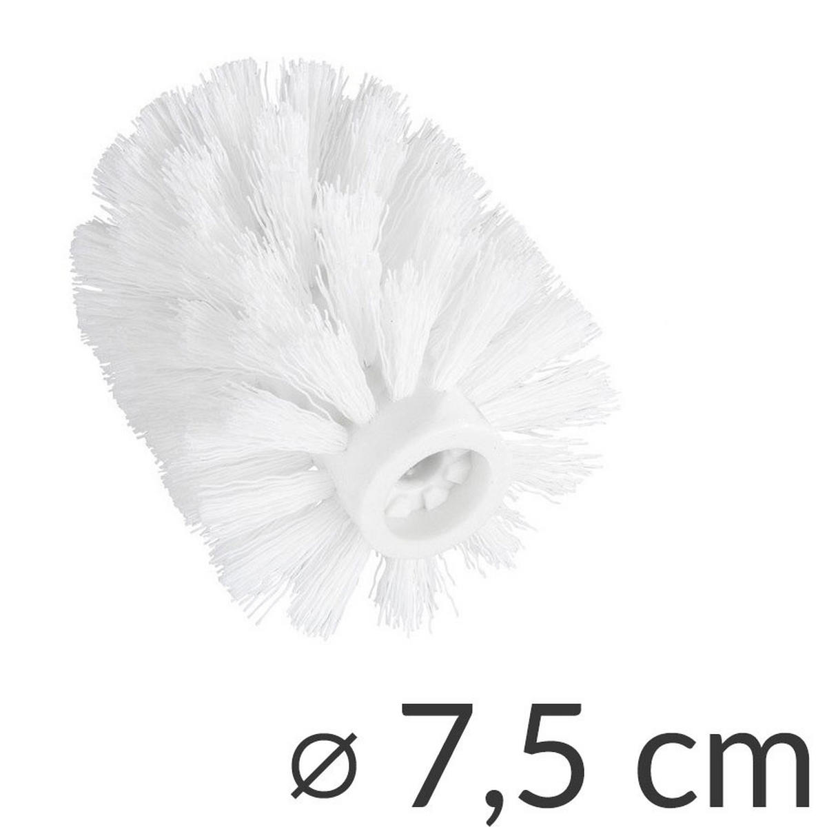 STAND-WC-GARNITUR Universalo 23/20/62,5 cm - Silberfarben, Metall (20/62.5/23cm) - Wenko